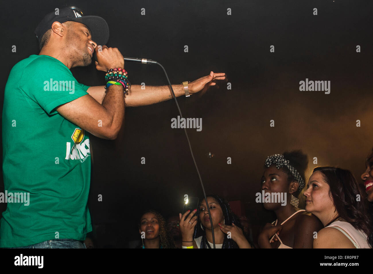 Loony Johnson kizomba singer performing in Manchester. Credit: Ewa ...