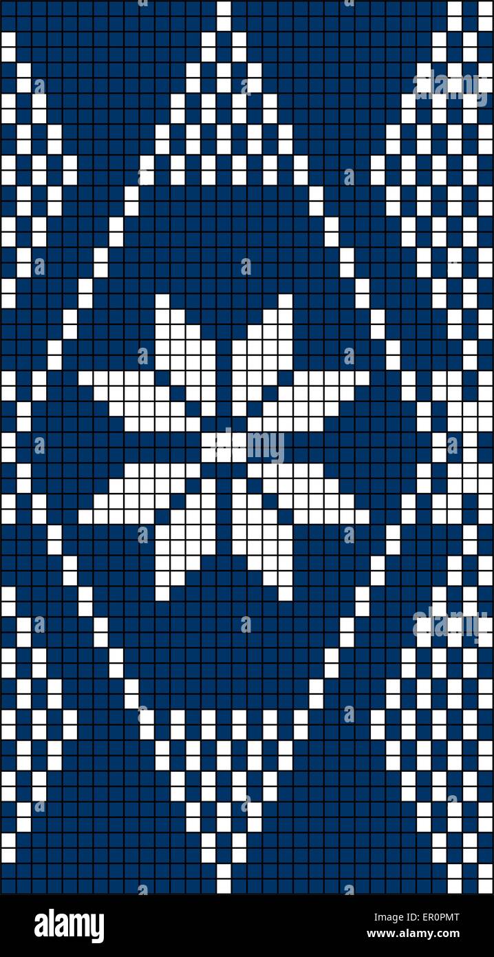 Snowflake Knit Pattern