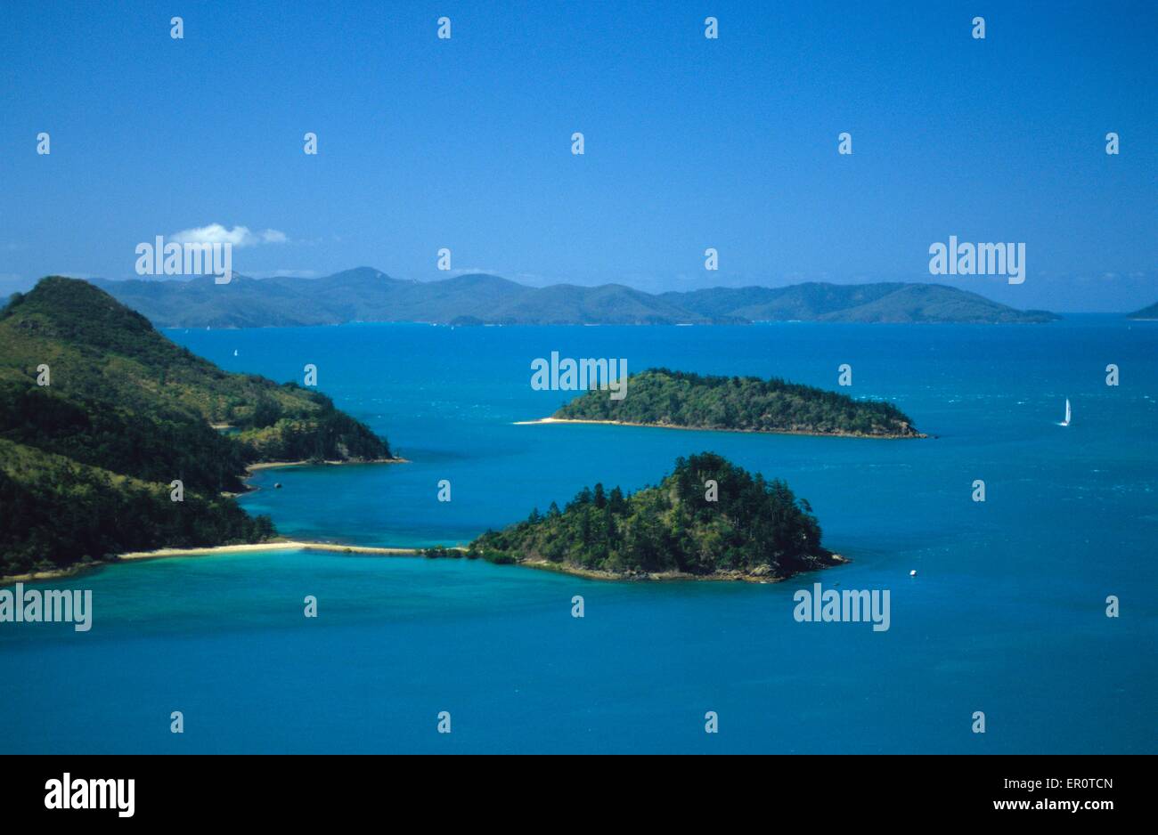 Australia, Queensland, Whitsunday islands, South Molle island with