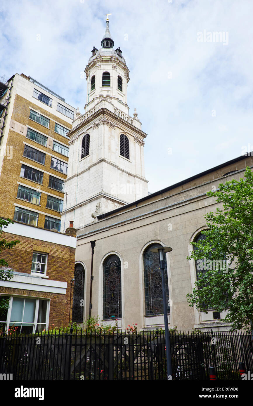 St Magnus The Martyr Parish Church Lower Thames Street London UK Stock Photo