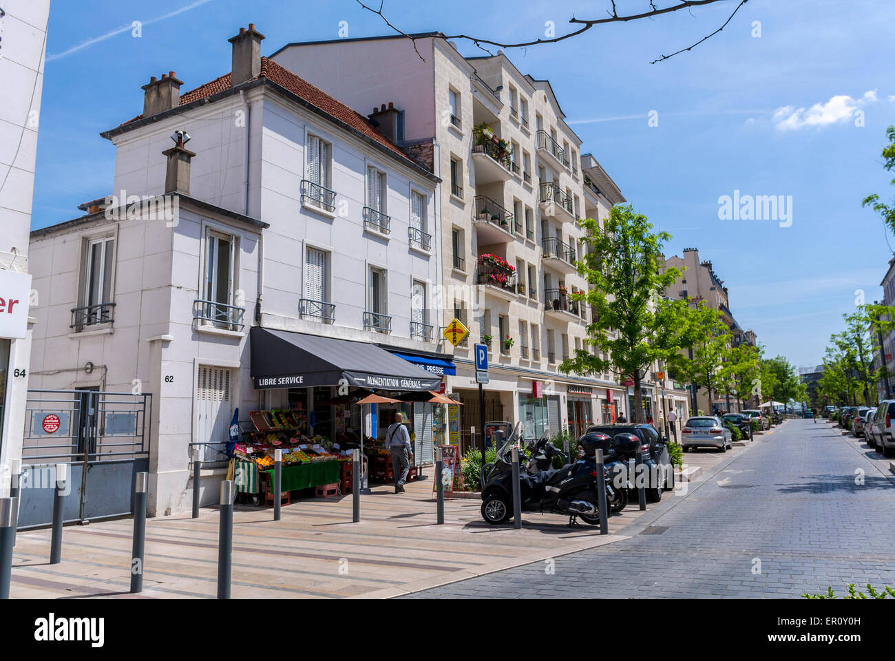 Paris, France, CharentonLePont, Suburbs, Street Scenes, French Real