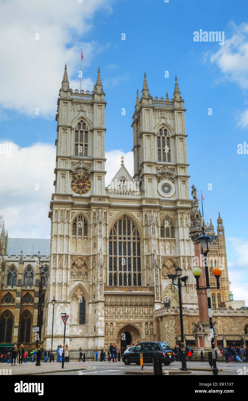 LONDON APRIL 5 Westminster Abbey church (Collegiate Church of St