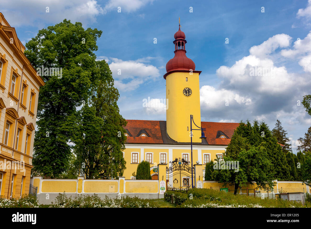 Straz Nad Nezarkou, South Bohemia, Castle Stock Photo