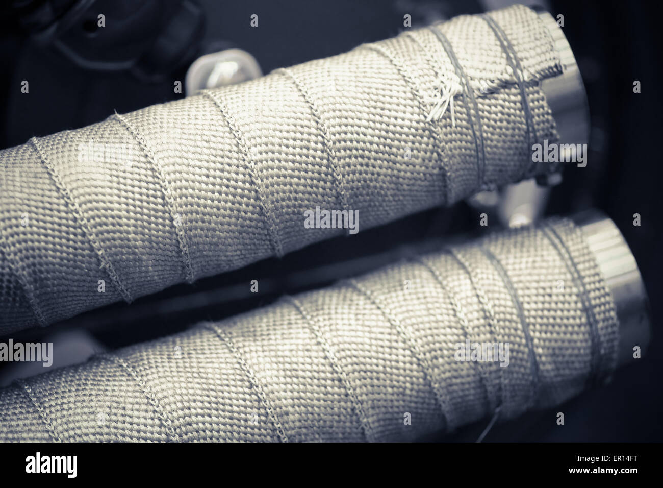 Color image of a motorcycle exhaust pipe Stock Photo - Alamy