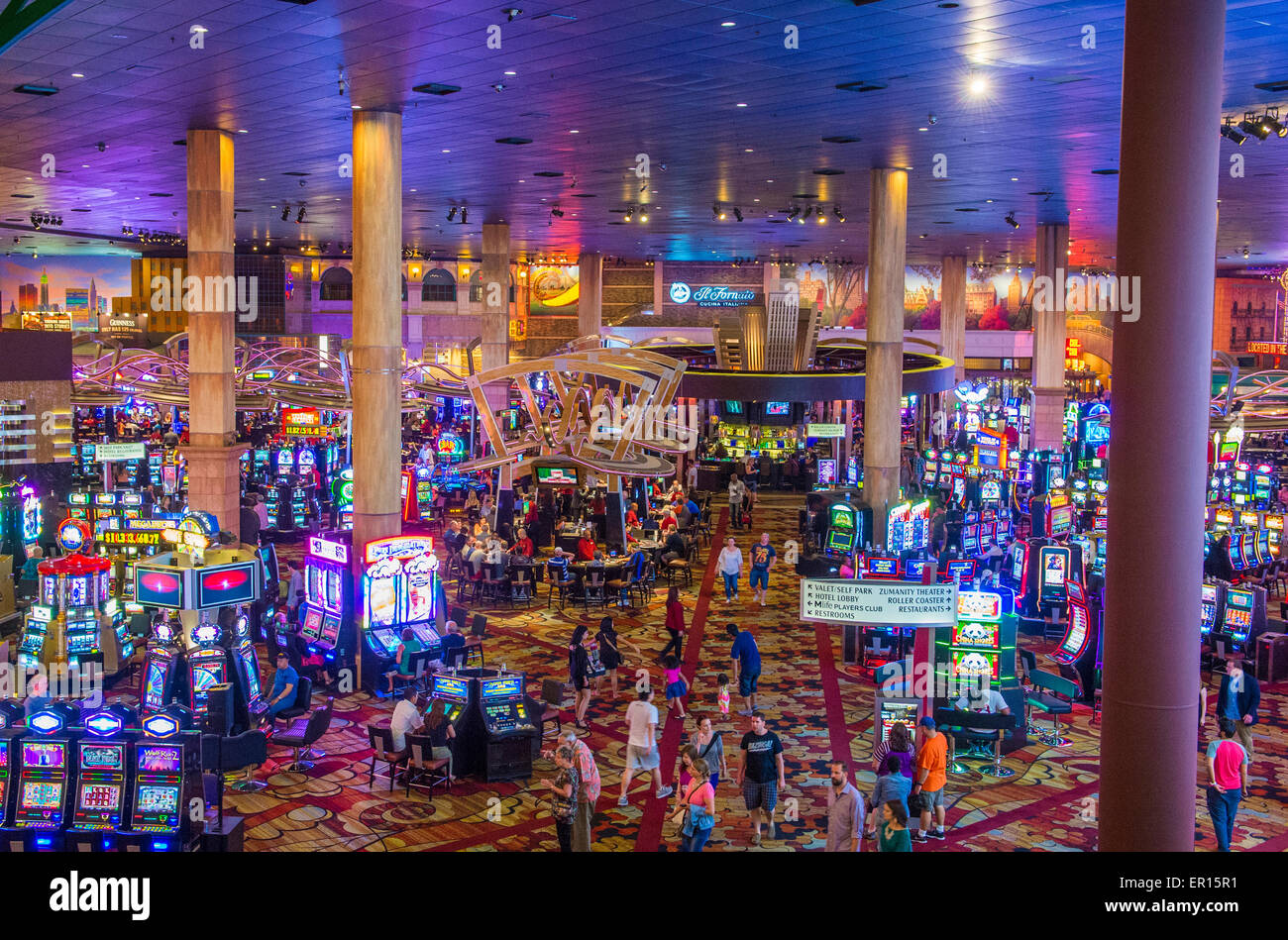 New York-New York Hotel & Casino in Las Vegas Stock Photo - Alamy