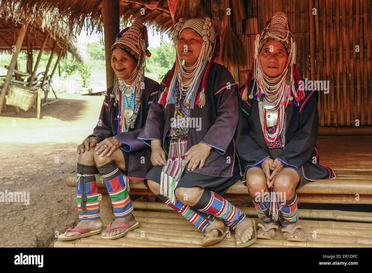 Ahka hill tribe folklore hi-res stock photography and images - Alamy