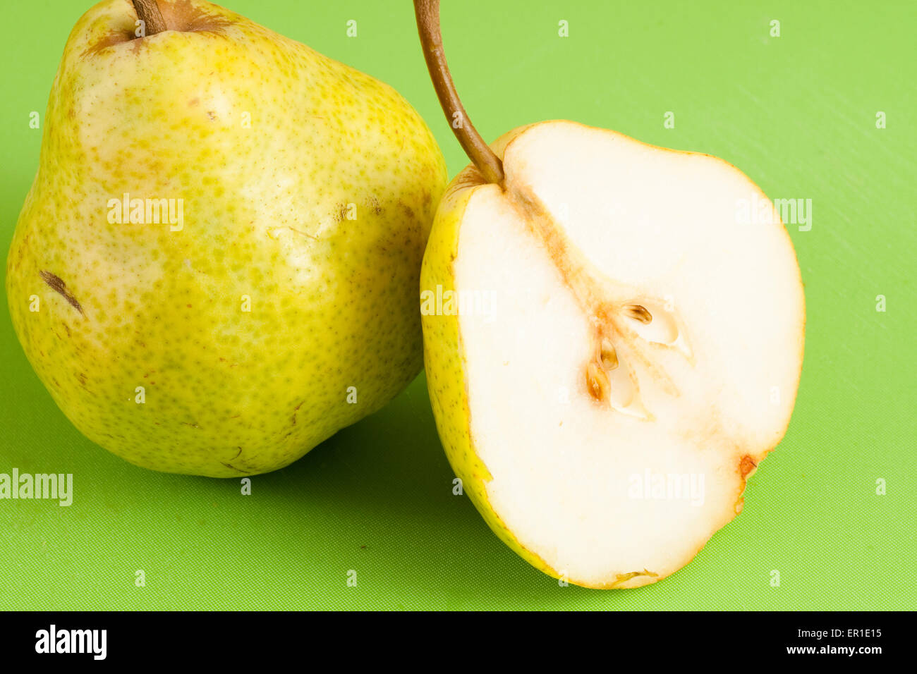 green pear Stock Photo