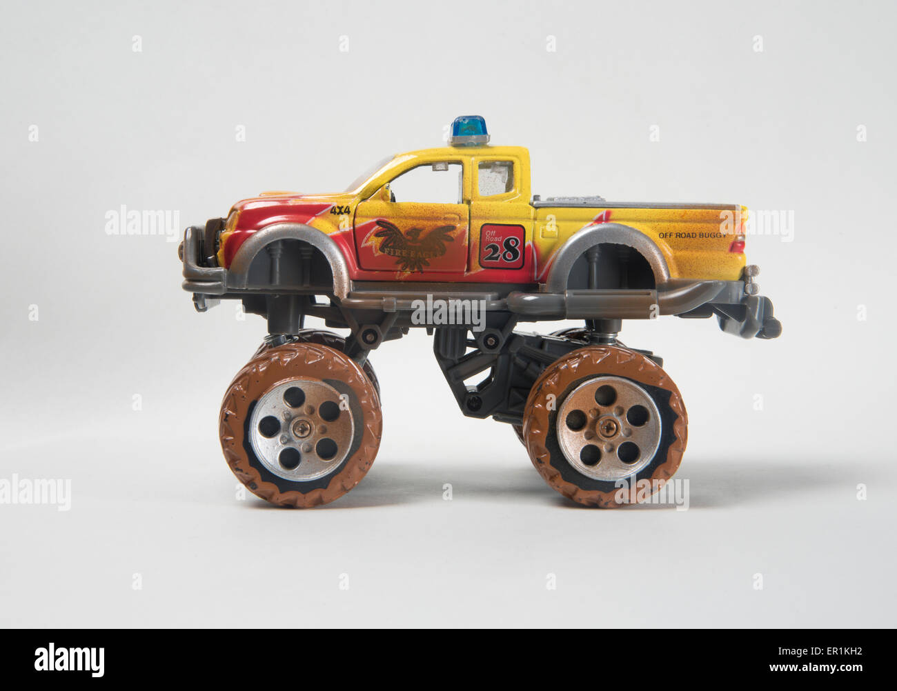 Toy monster truck Stock Photo