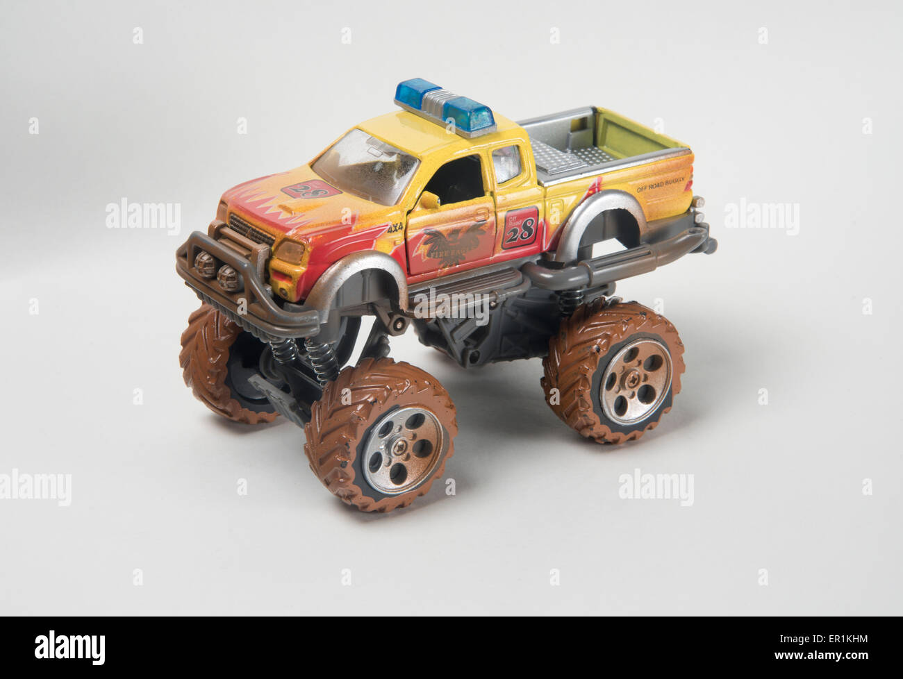 Toy monster truck Stock Photo