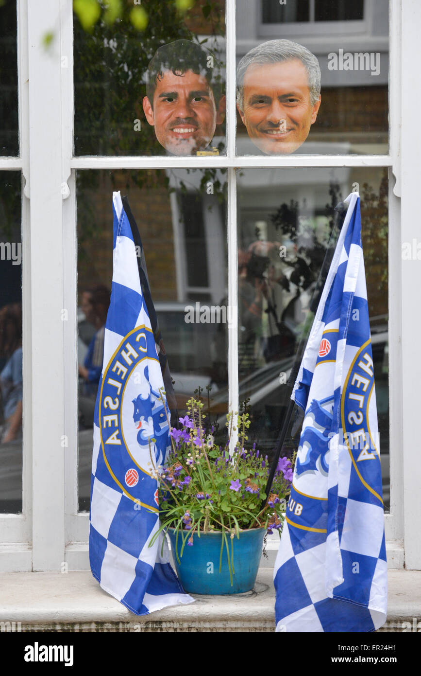 Chelsea, London, UK. 25th May 2015. Chelsea Football Club Premier Stock