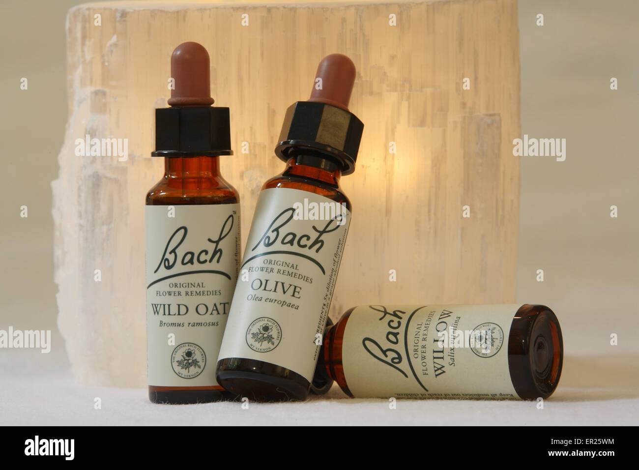 DEU, Germany, refill bottles of Bach Flower Remedies. DEU, Deutschland