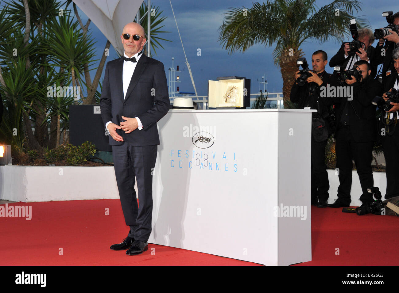 Director Jacques Audiard , winner of the Palme D'Or for his film ...