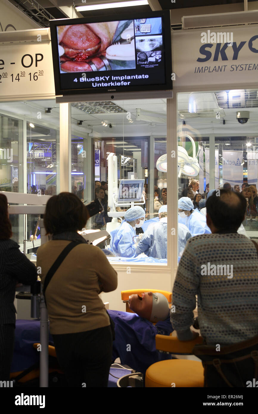 DEU, Germany, Cologne, International Dental Show at the exhibition