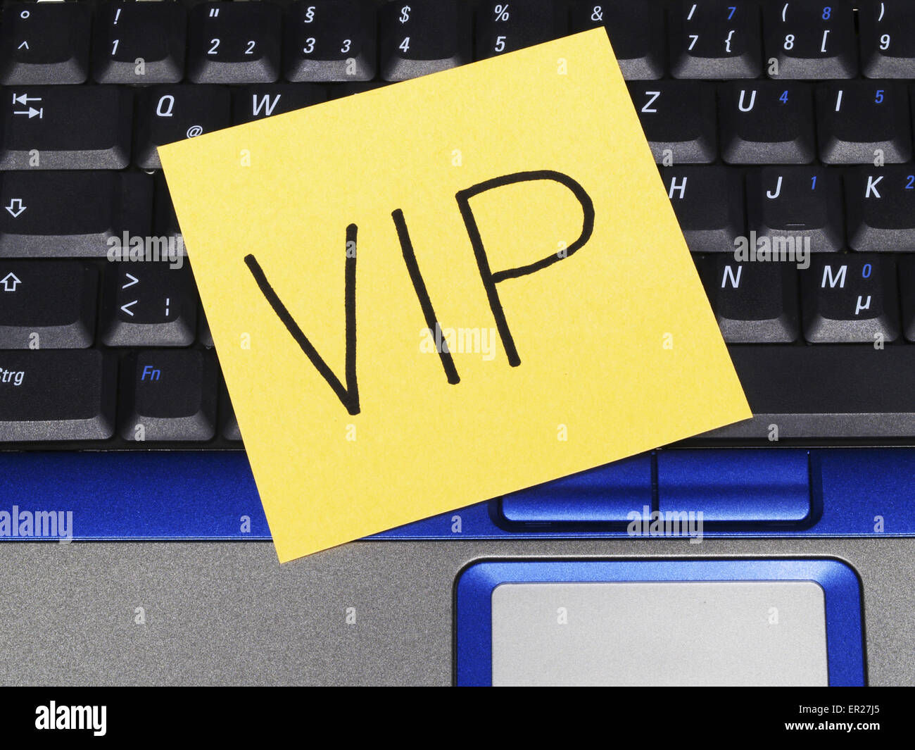 Memo note on notebook, VIP Stock Photo - Alamy