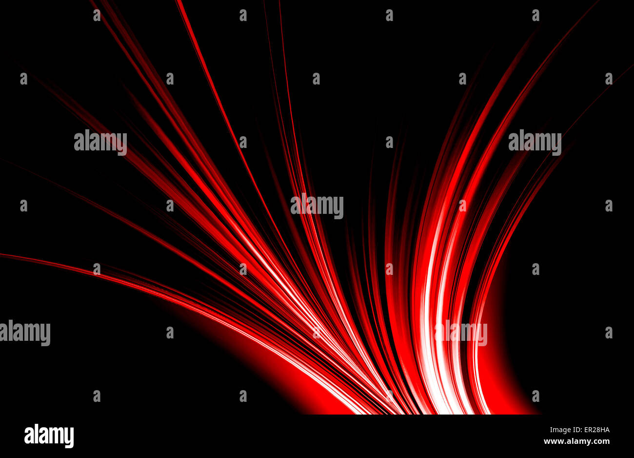 abstract red background and digital wave with motion blur Stock Photo ...