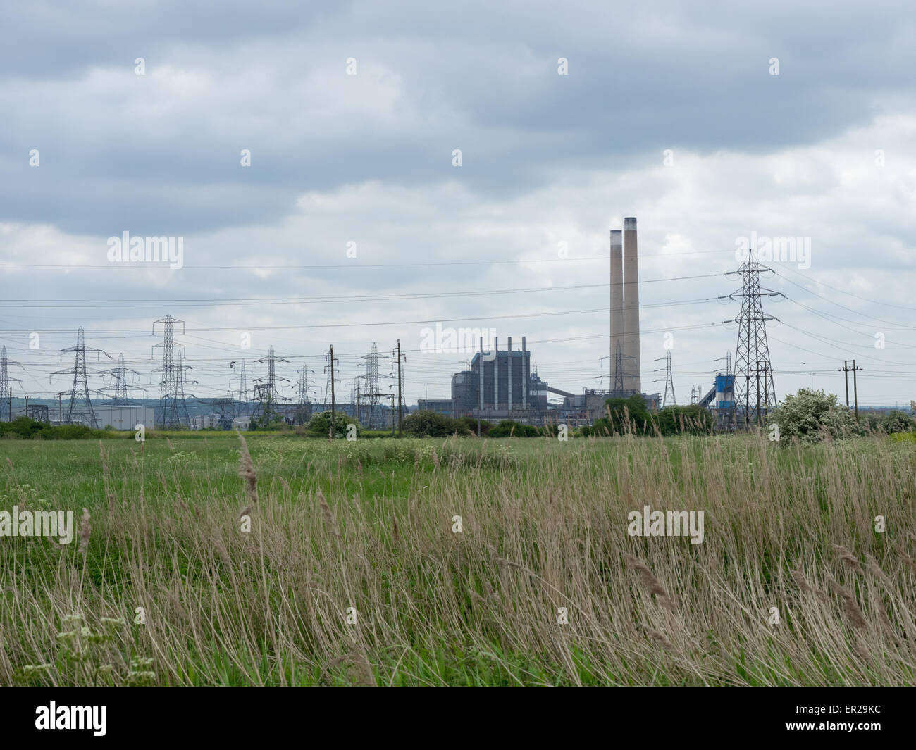 Tilbury Power Station Stock Photo