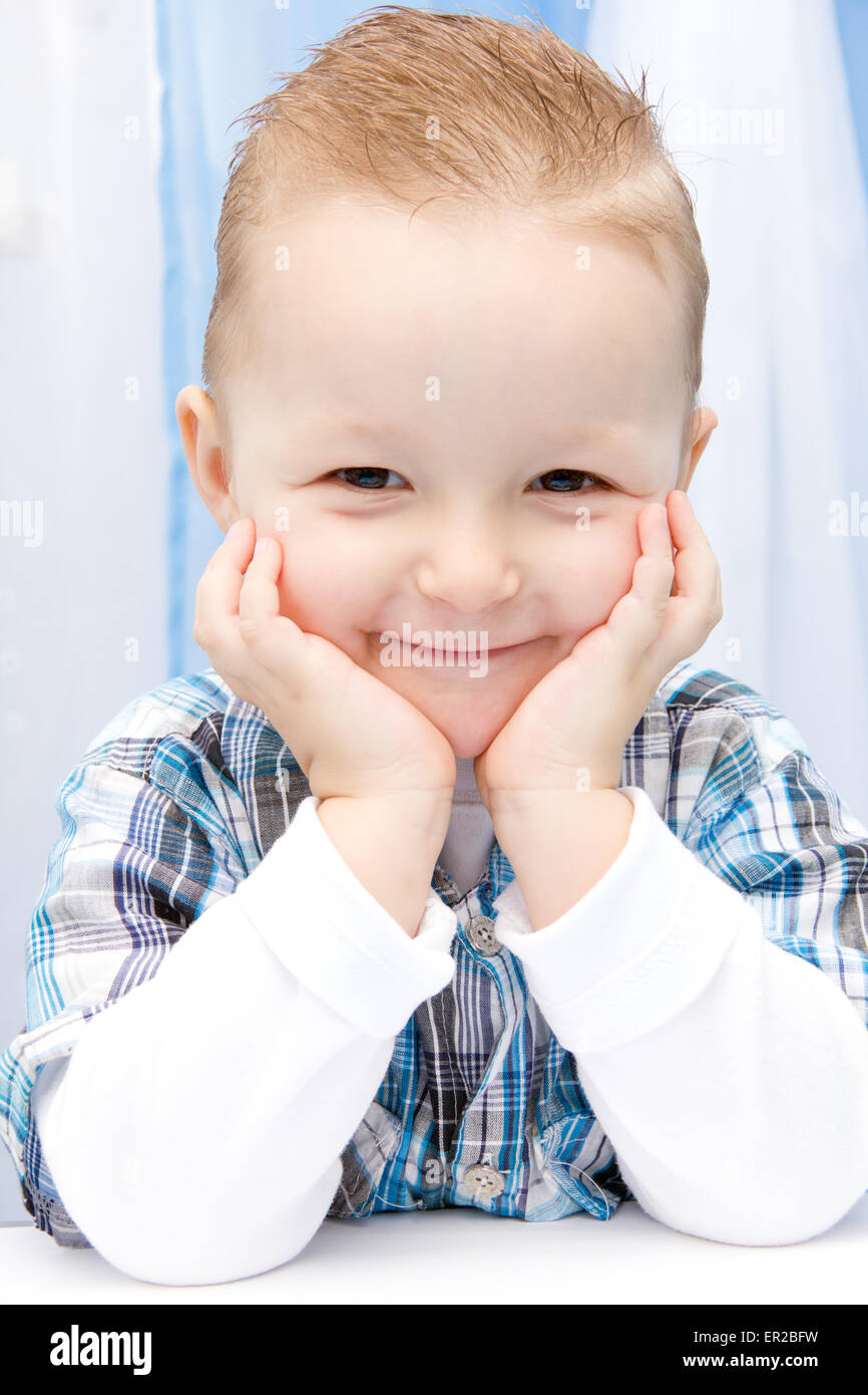 beautiful child smile Stock Photo