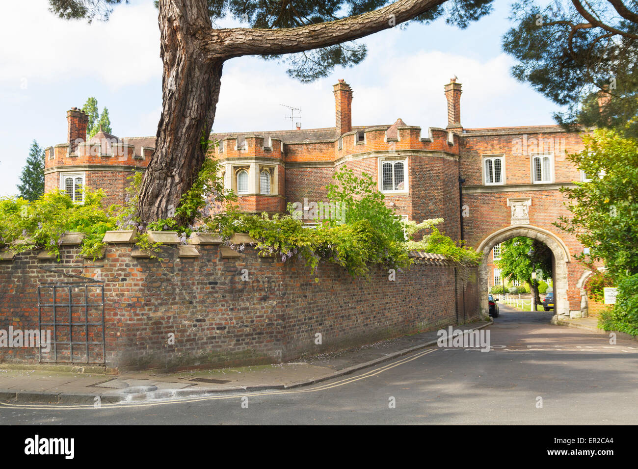 The remaining part of the original Richmond Palace in London Stock Photo
