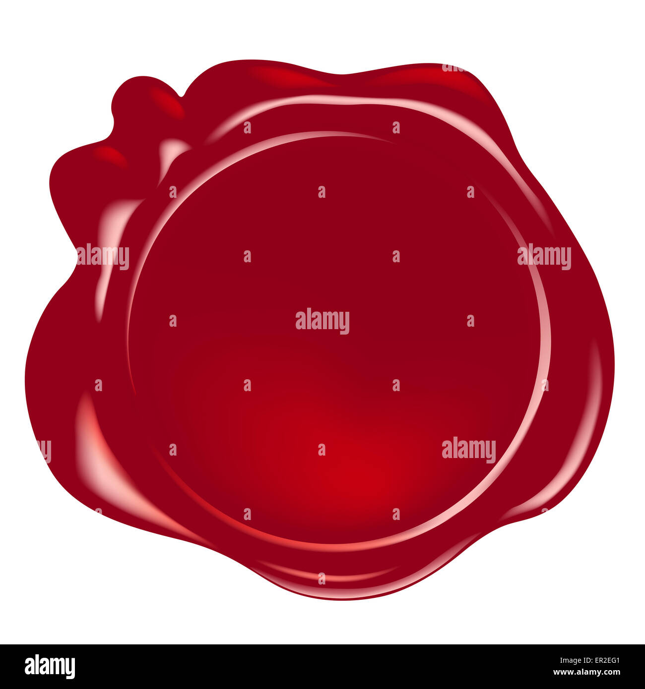 Vector Wax Seal Stock Photo Alamy