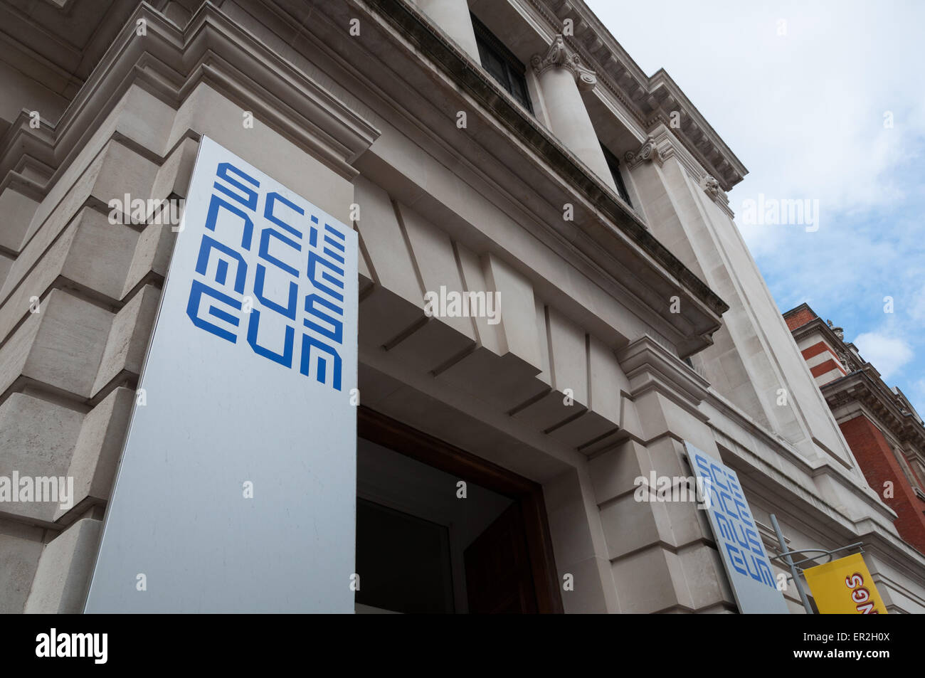 London Science Museum entrance Stock Photo Alamy