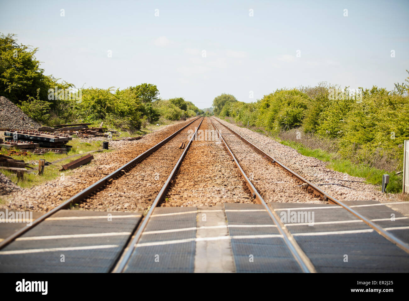 Rail track going distance hires stock photography and images Alamy