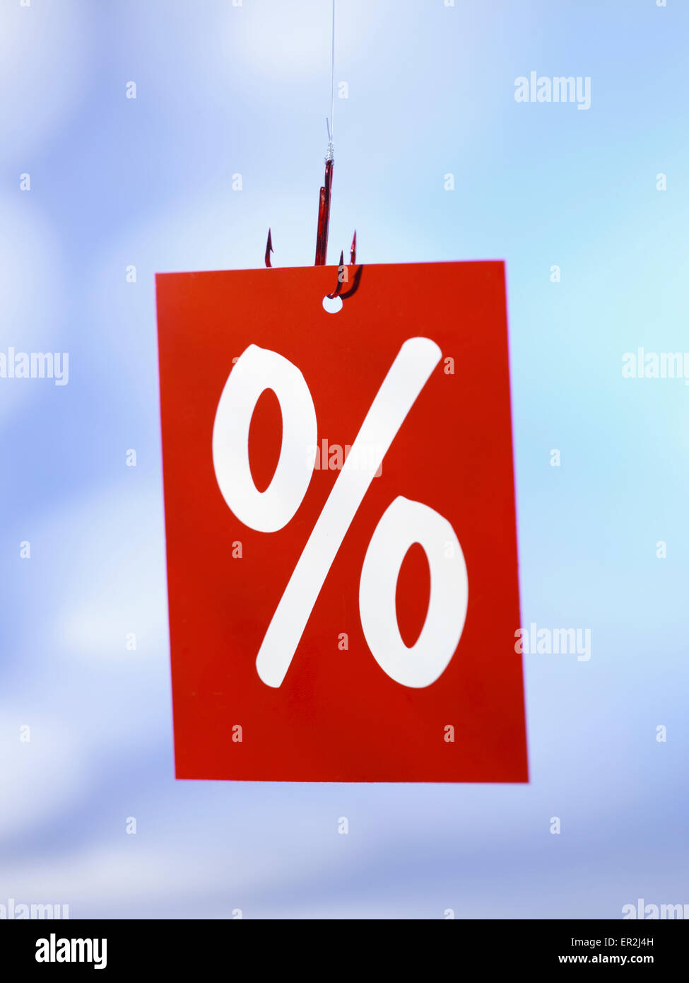 Symbolfoto, Objekte, Schild, Schilder, Preisnachlass, Angebot, Angebote, Preissenkung, Preissenkungen, Preisnachlaesse, Haken, A Stock Photo