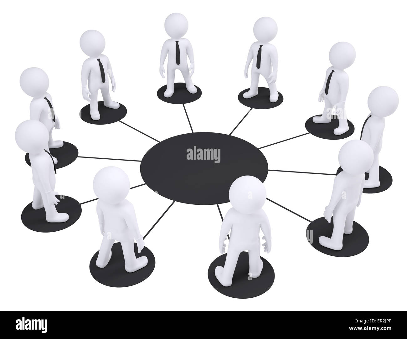 Group of puppet people Stock Photo Alamy