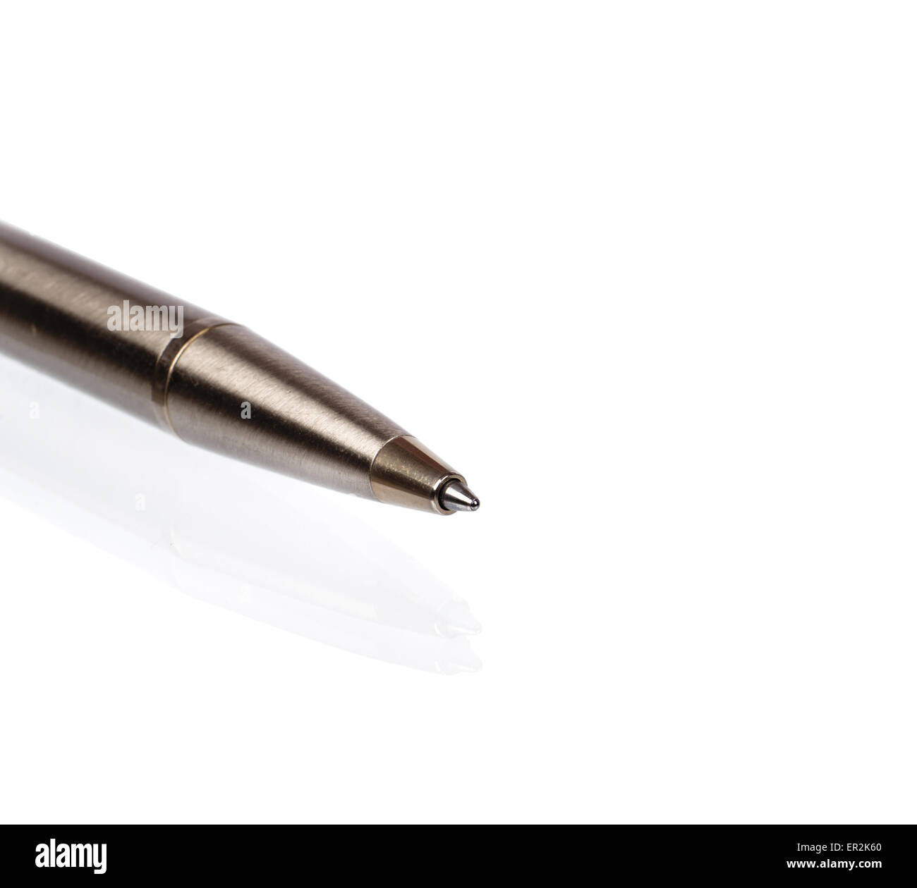 Pen on isolated white background Stock Photo - Alamy