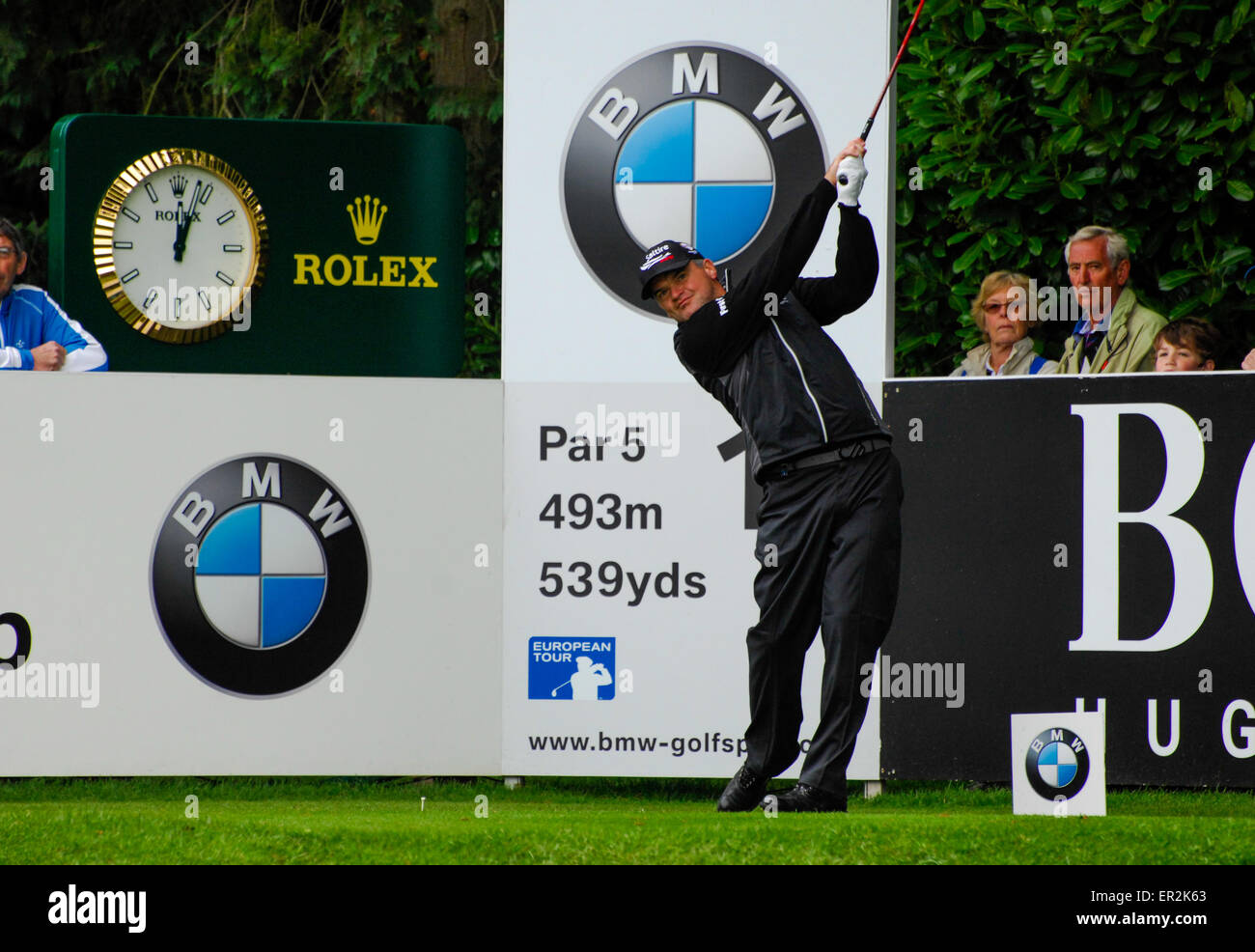 BMW PGA Championship Celebrity Pro Am competition Stock Photo Alamy