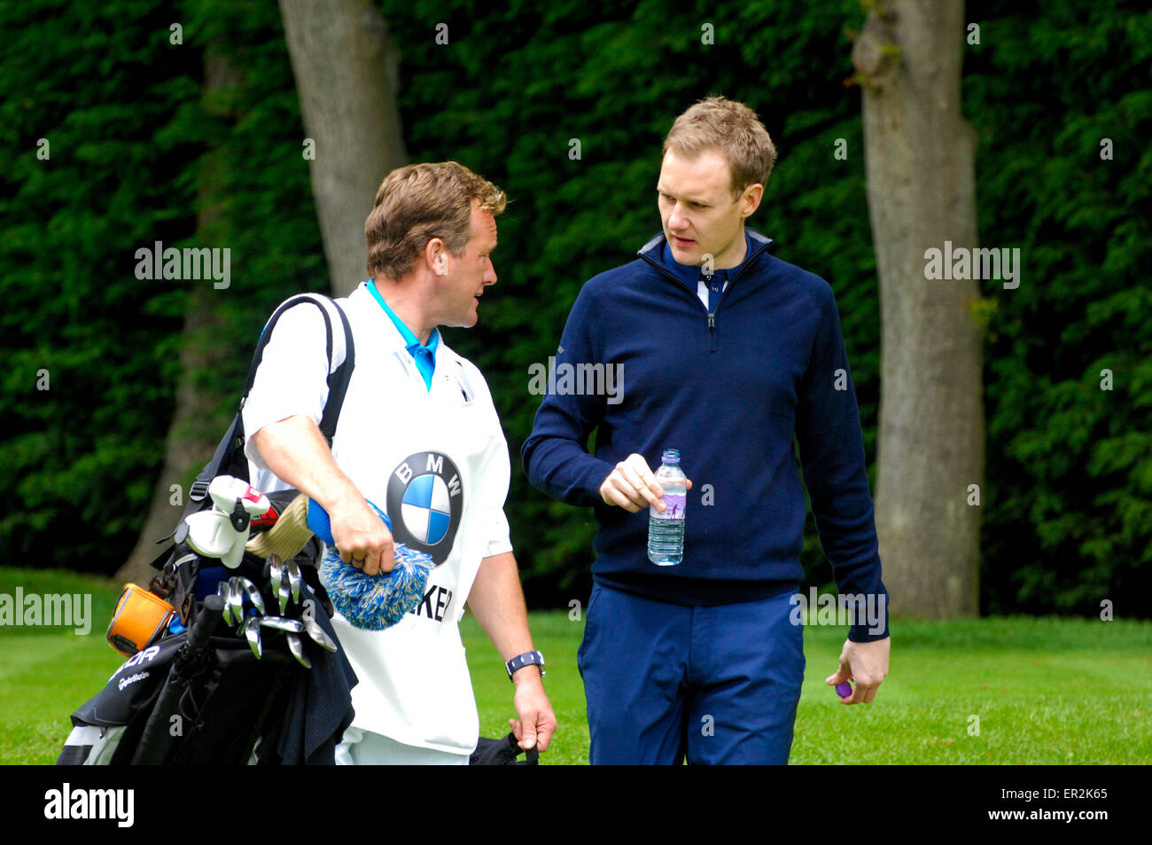 BMW PGA Championship Celebrity Pro Am competition Stock Photo Alamy