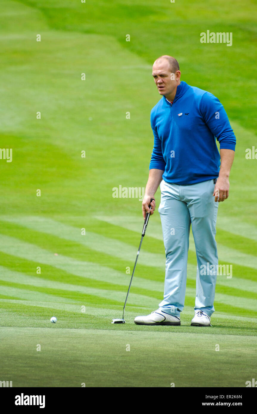 BMW PGA Championship Celebrity Pro Am competition Stock Photo
