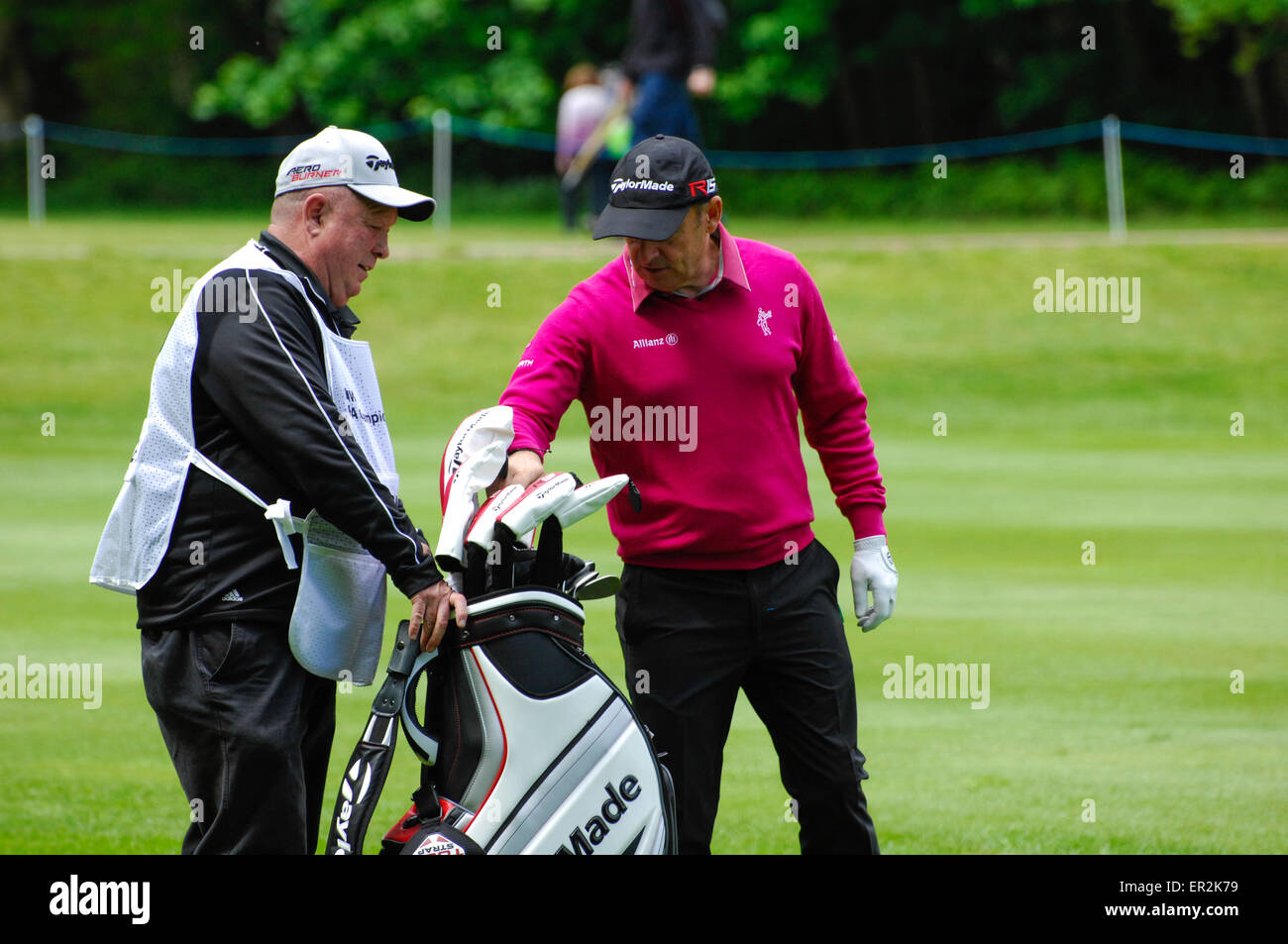 BMW PGA Championship Celebrity Pro Am competition Stock Photo Alamy