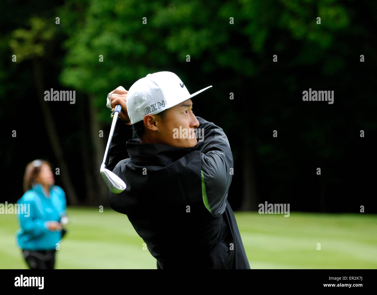BMW PGA Championship Celebrity Pro Am competition Stock Photo Alamy
