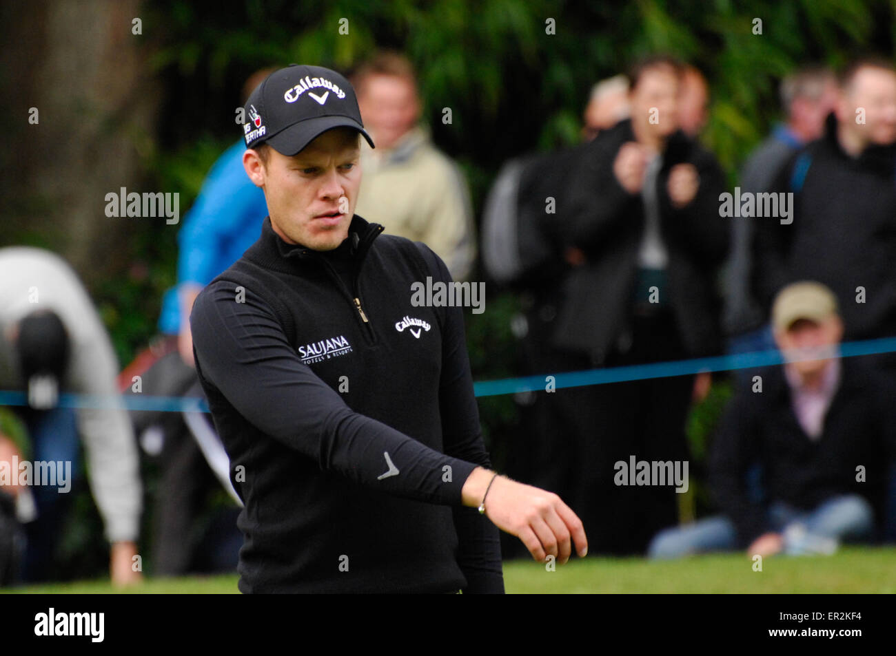 BMW PGA Championship Celebrity Pro Am competition Stock Photo Alamy