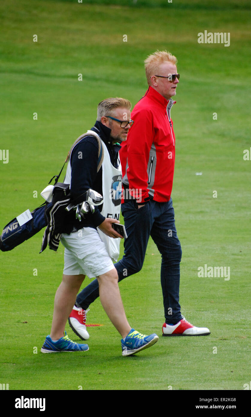 BMW PGA Championship Celebrity Pro Am competition Stock Photo Alamy