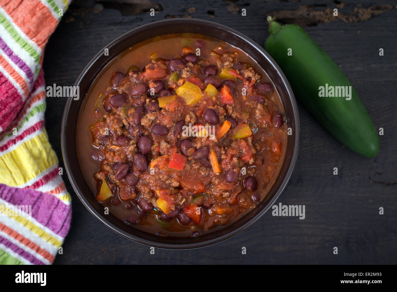 Black jalapenos hires stock photography and images Alamy