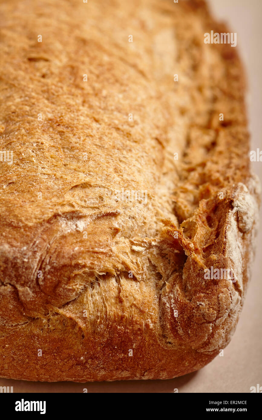 modern American whole grain artisan bread Stock Photo