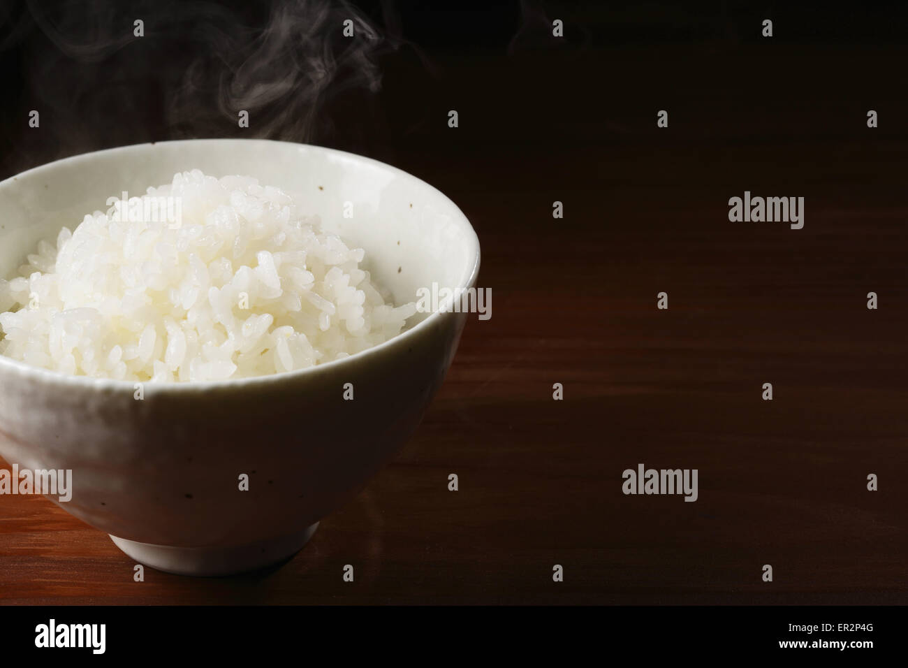 Bowl of rice Stock Photo - Alamy