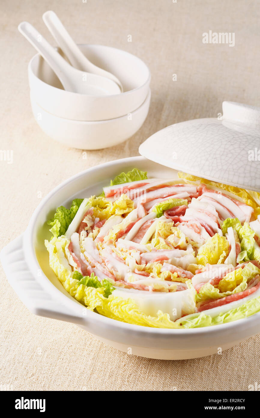 Japanese style casserole Stock Photo Alamy