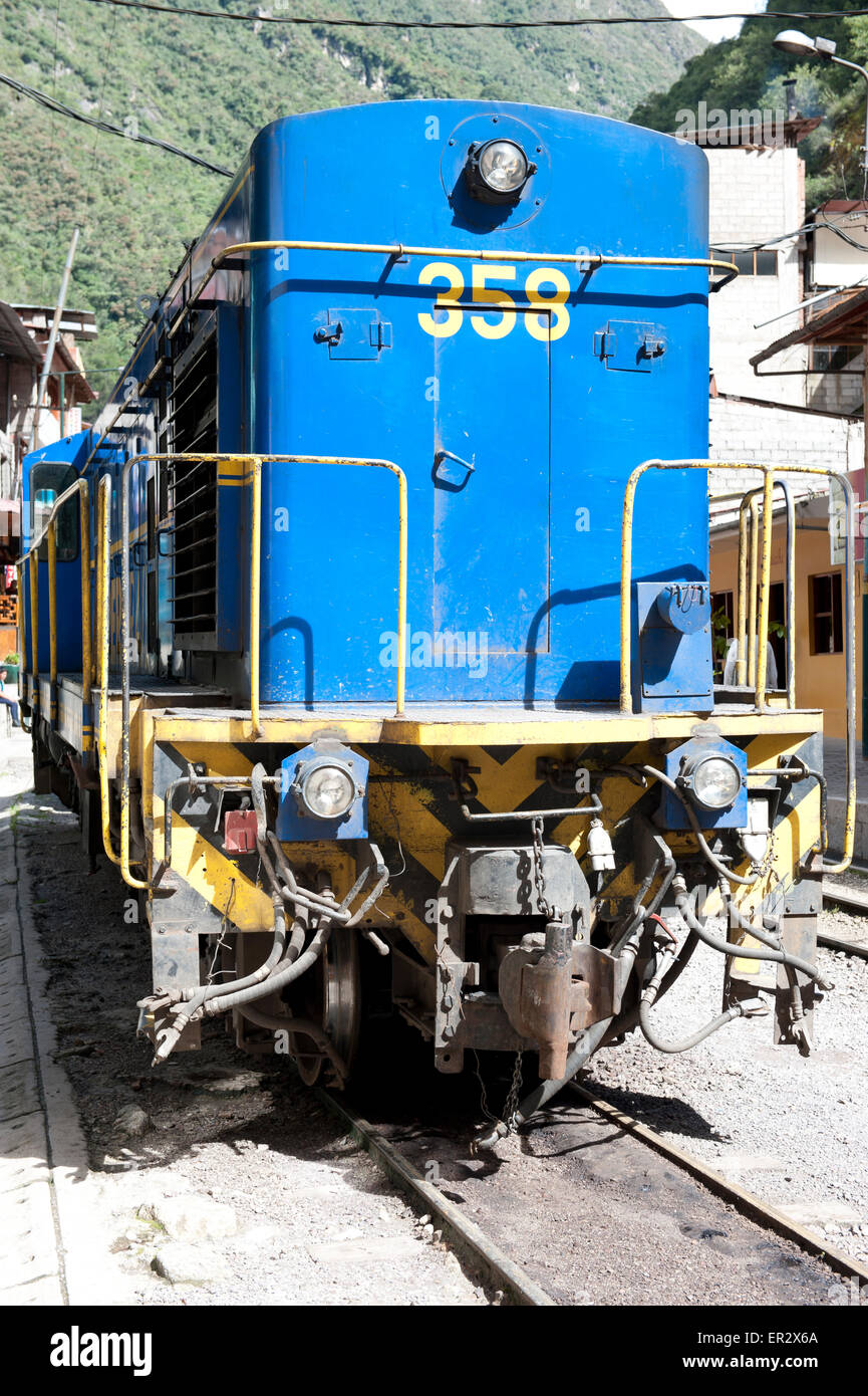 Peruvian Railroad Car Stock Photo