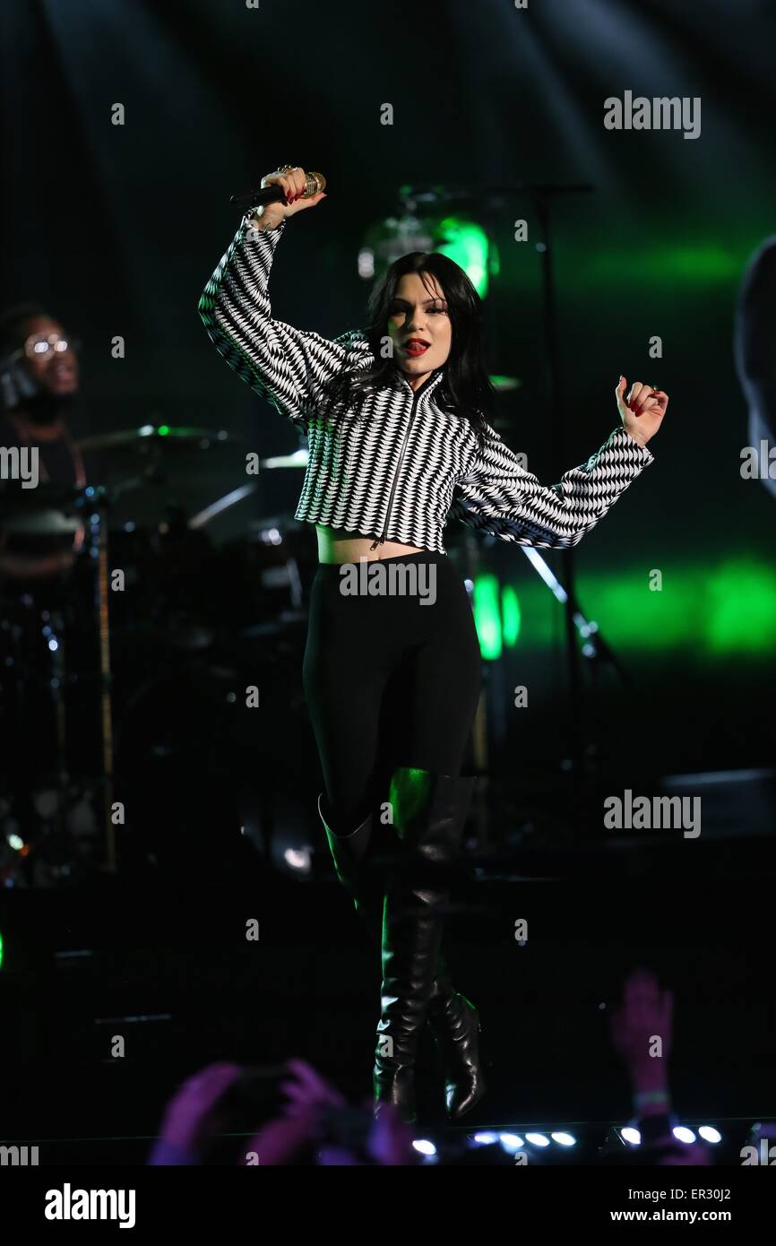 Jsje Jessie J performing live on stage on Jimmy Kimmel Live! Jessie J ...