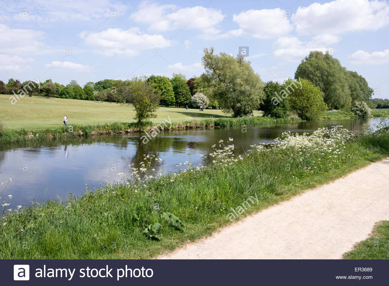 River Nene Peterborough Uk Stock Photos & River Nene Peterborough Uk