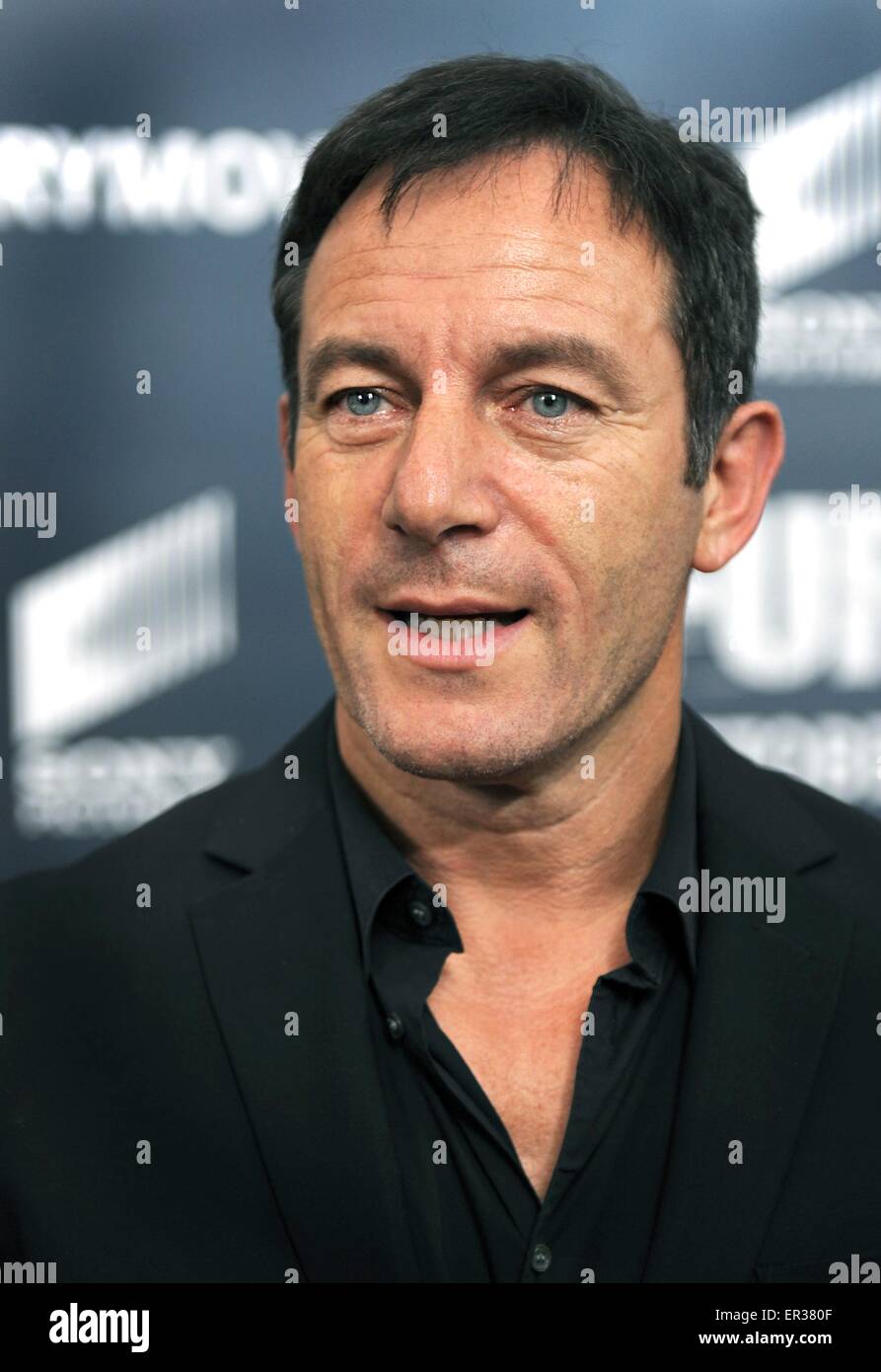 Actor Jason Isaacs at the premier of the blockbuster movie Fury at the Newseum October 21, 2014 in Washington D.C. Stock Photo
