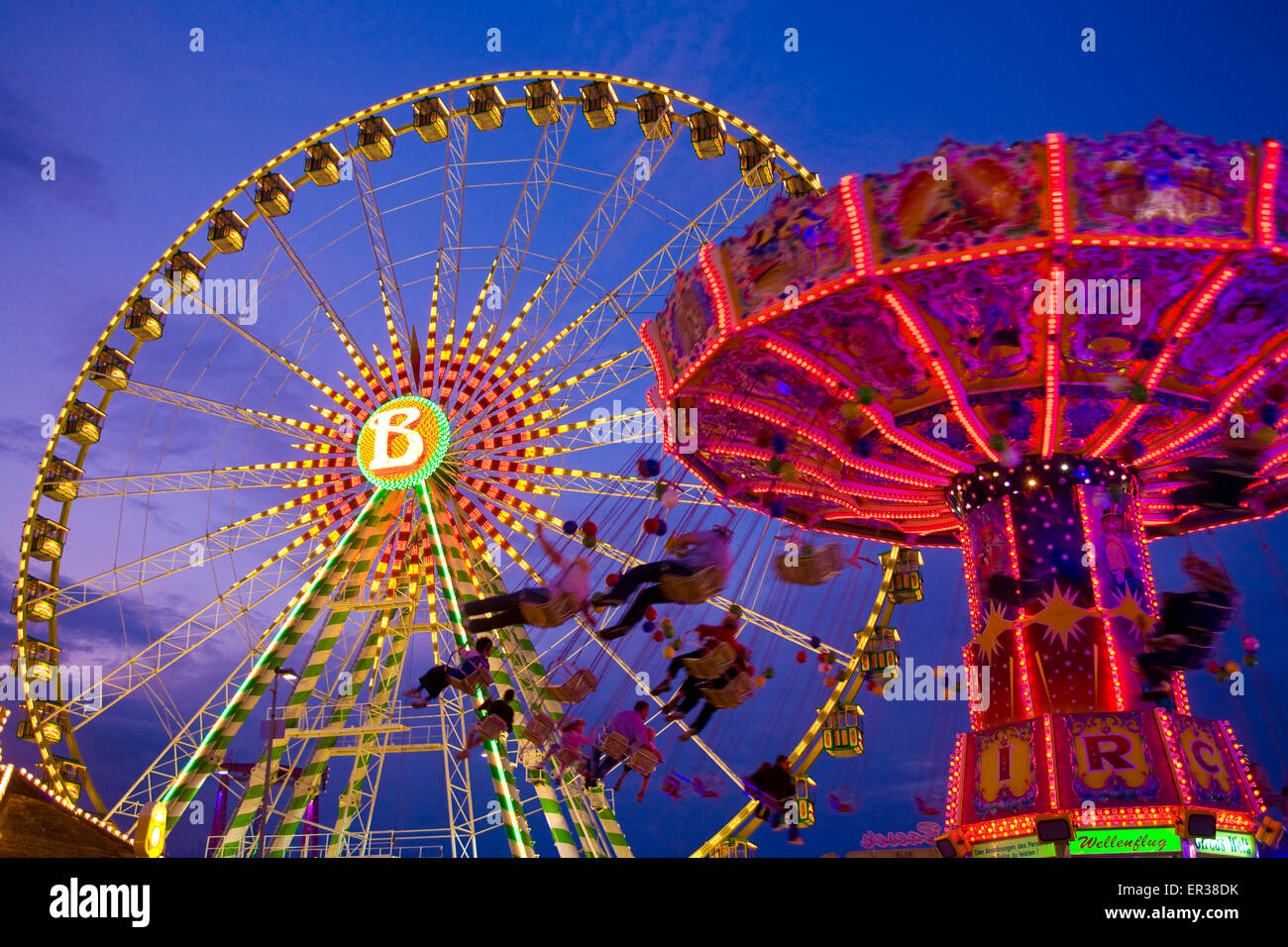 Europe, Germany, North RhineWestphalia, Ruhr area, Herne, the kermis