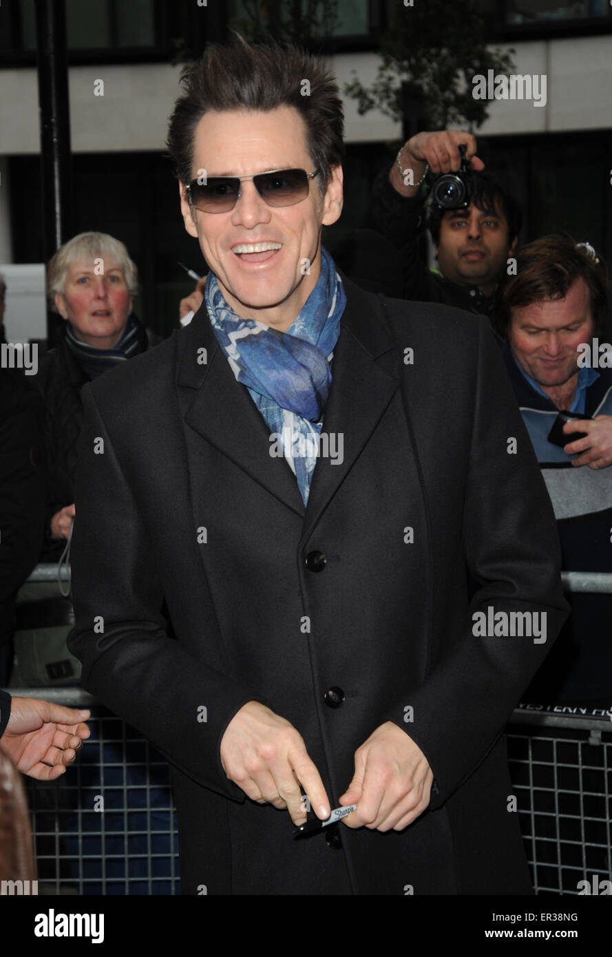 Jim Carey at the BBC Featuring Jim Carey Where London, United Kingdom
