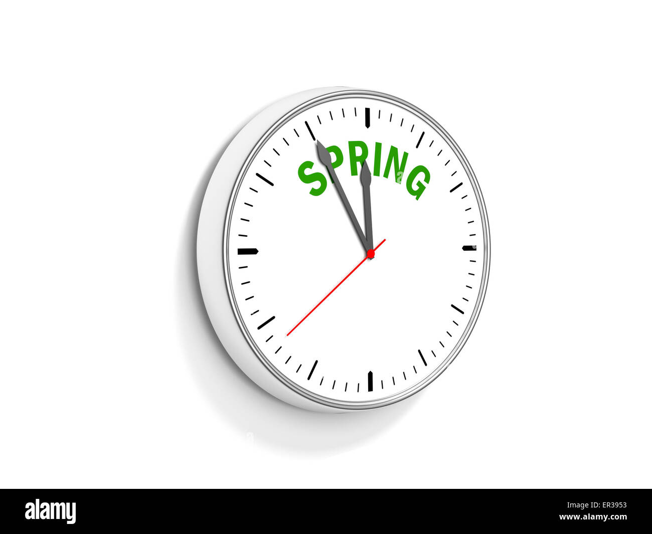 Spring Clock High Resolution Stock Photography and Images - Alamy