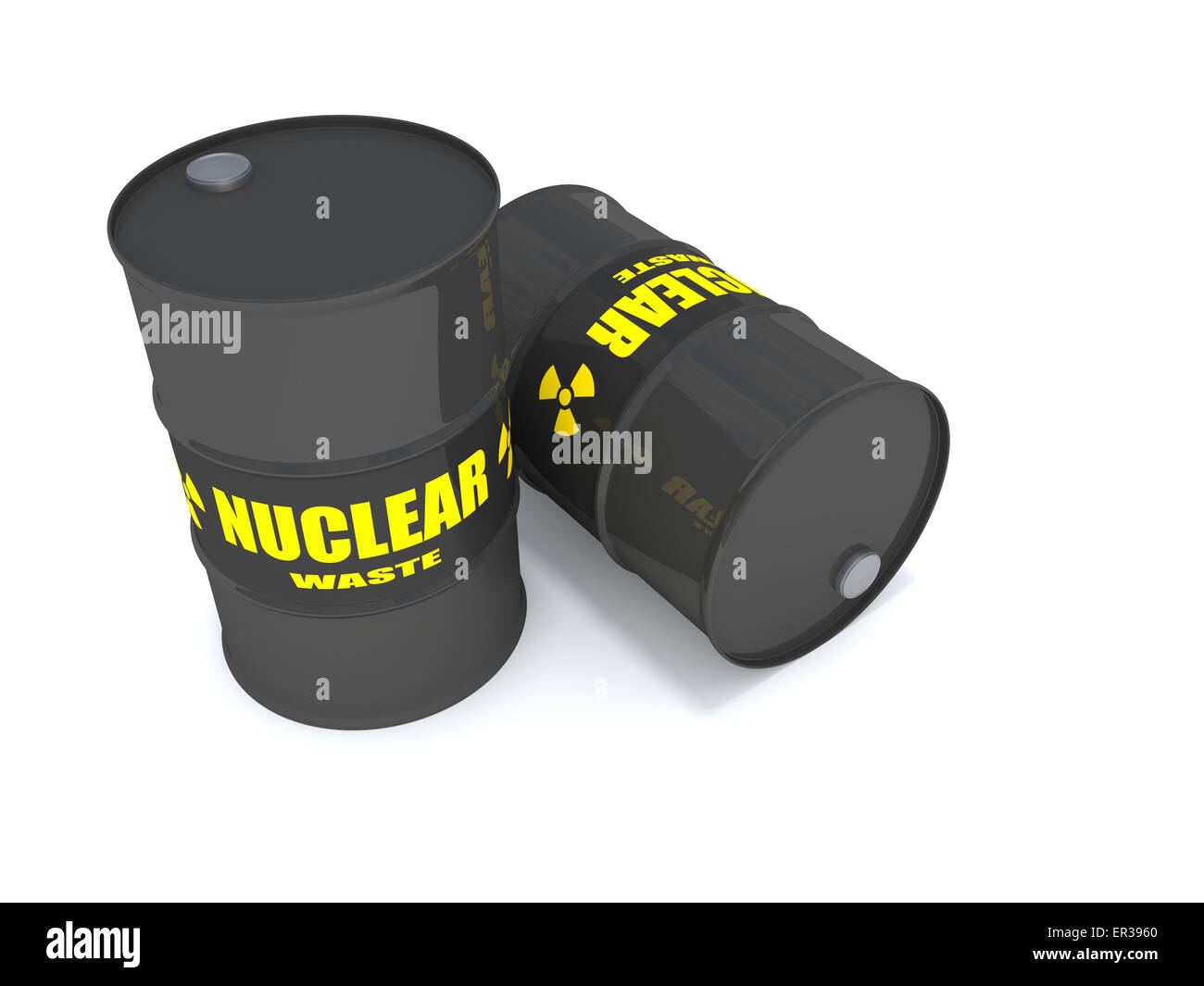 Nuclear waste drums hi-res stock photography and images - Alamy