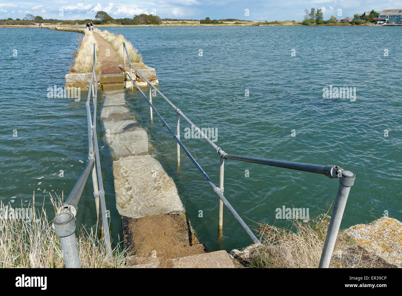 Footpath, The Mill Wall, Bembridge Harbour, Bembridge, Isle of Wight