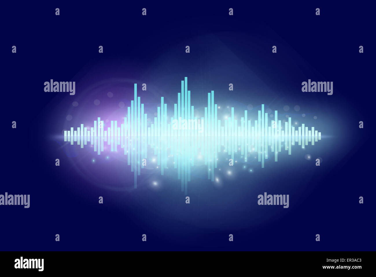 Sound wave design o Stock Photo