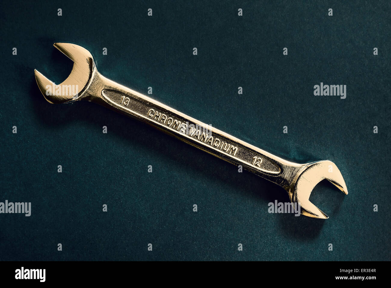 Details of mechanic key, simple composition, modern steel mechanical